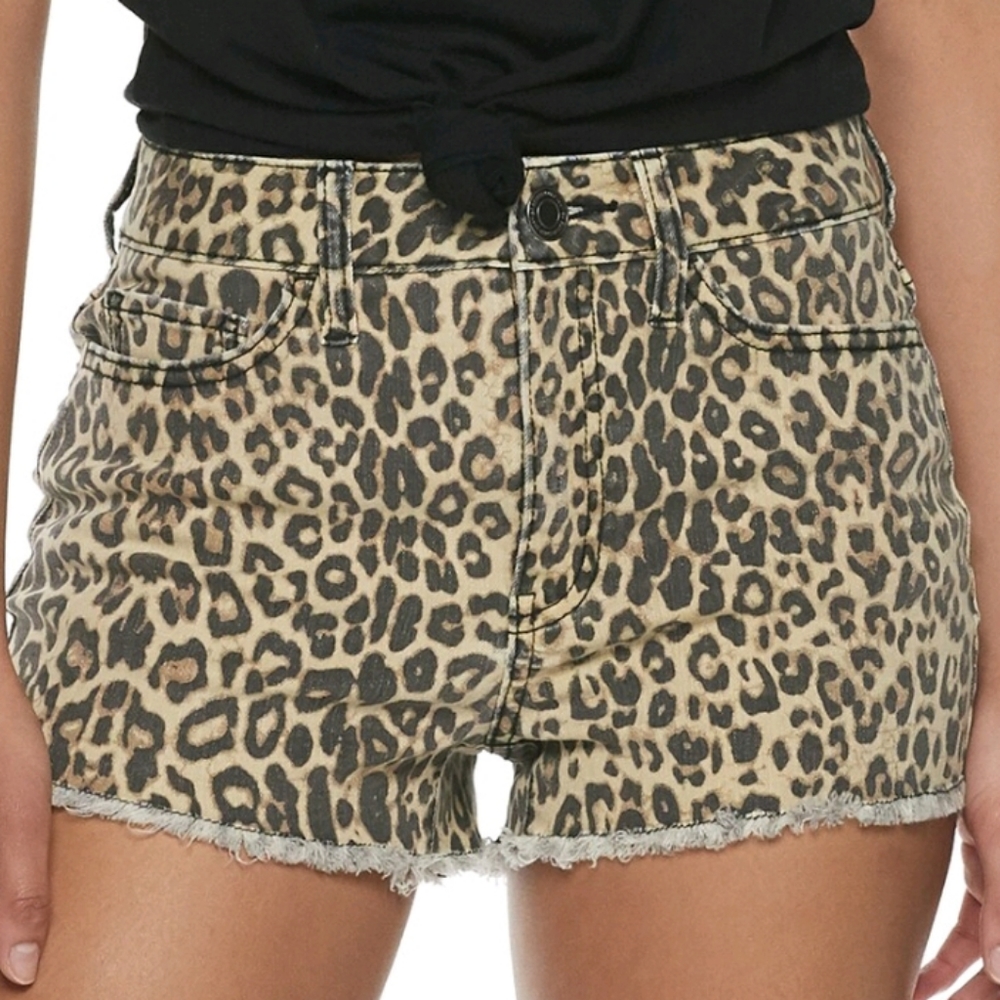 Last one❣ sz 13 anima frayed hem high rise short - Picture 6 of 6